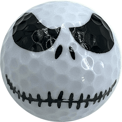 Jack Skellington Novelty Golf Ball