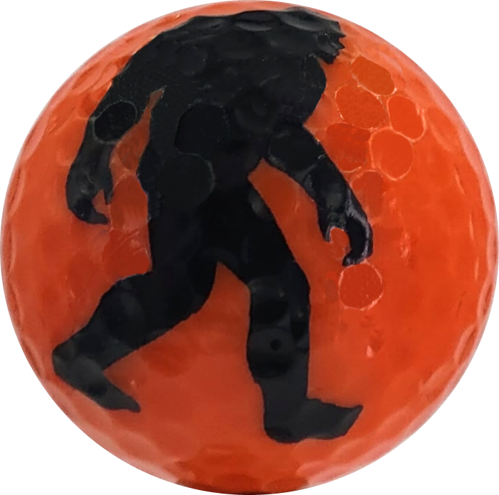 Bigfoot Novelty Golf Ball