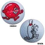 Bowling Novelty Golf Ball