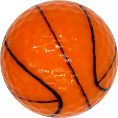 Basketball Novelty Golf Ball
