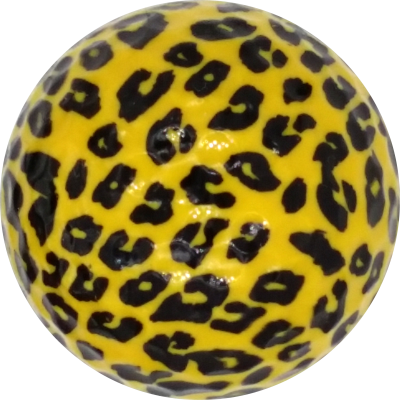 Leopard Novelty Golf Ball