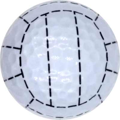 Volleyball Novelty Golf Ball