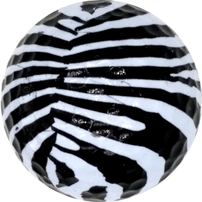 Zebra Novelty Golf Ball