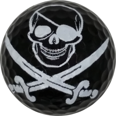 Pirate Novelty Golf Ball