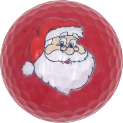 Santa Novelty Golf Ball