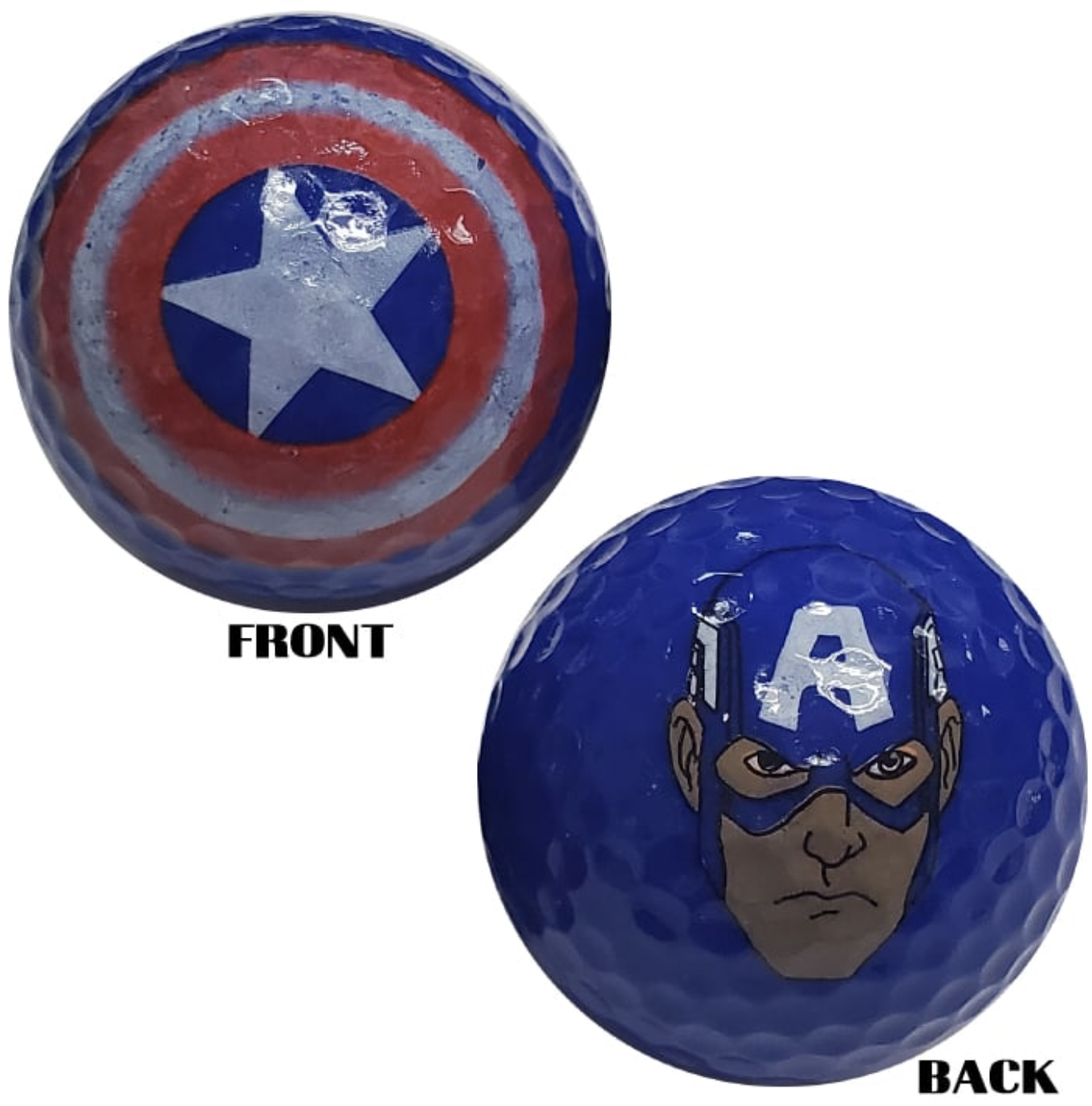Captain America Novelty Golf Ball
