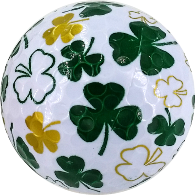 Shamrock Novelty Golf Ball