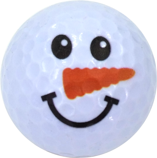 Snowman Novelty Golf Ball