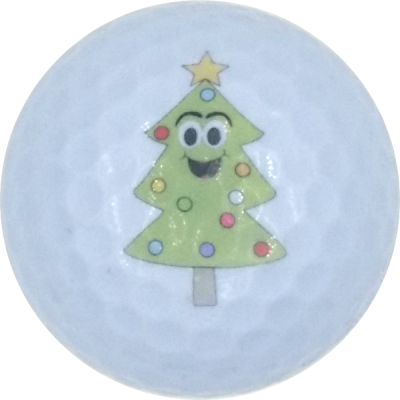 Christmas Tree Novelty Golf Ball