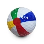 Beach Ball Novelty Golf Ball